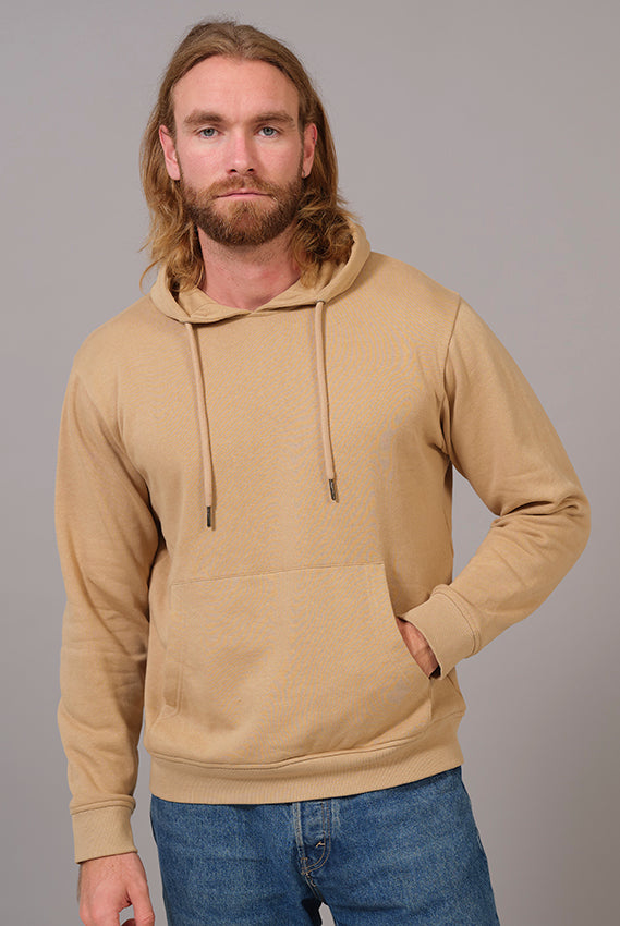 Hoodie Beige algodón orgánico