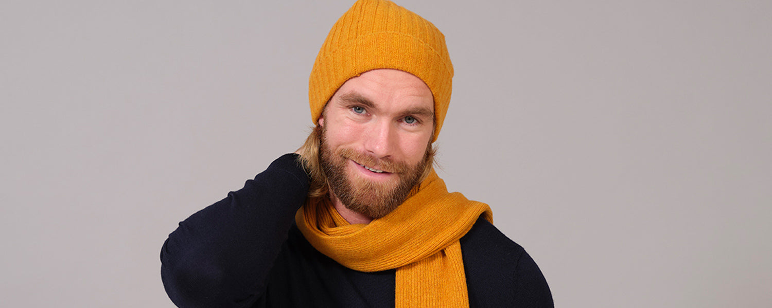 Colección accesorios gorros bufandas Organic Choice