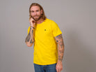 T-shirt en Coton pour homme Biologique Jaune - Éléphant