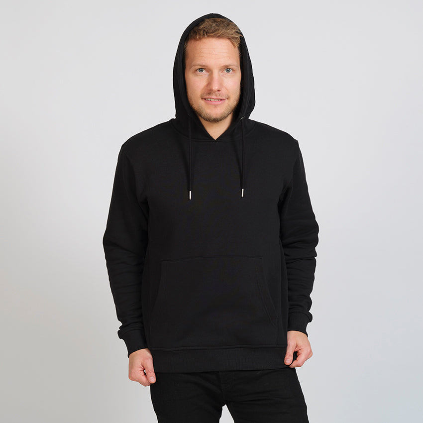 Sweat-shirt pour homme Coton Biologique Noir