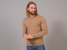 Pull en Laine pour homme Mérinos Biologique Beige